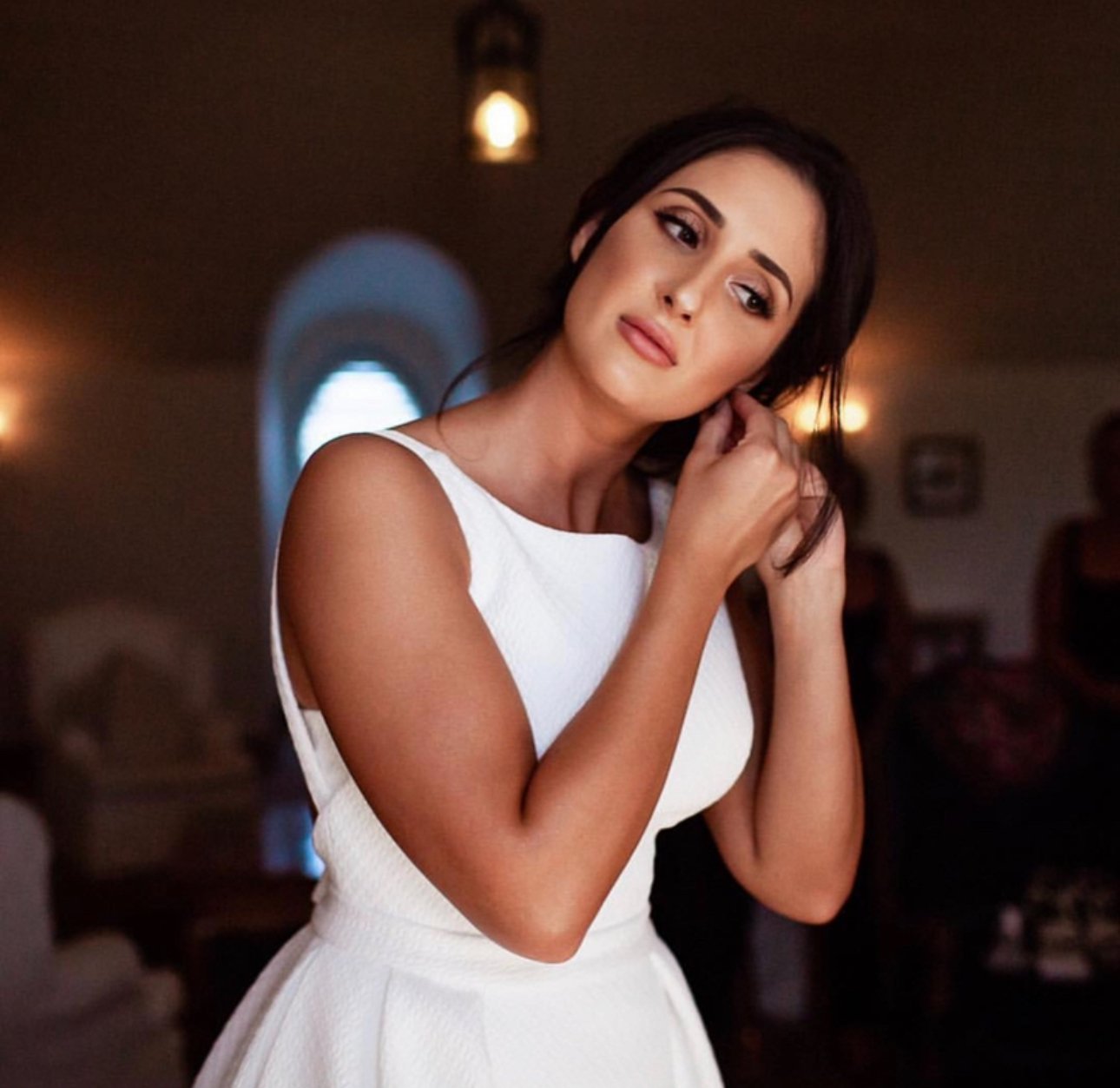 Mornington Peninsula bridal hair and makeup transformation